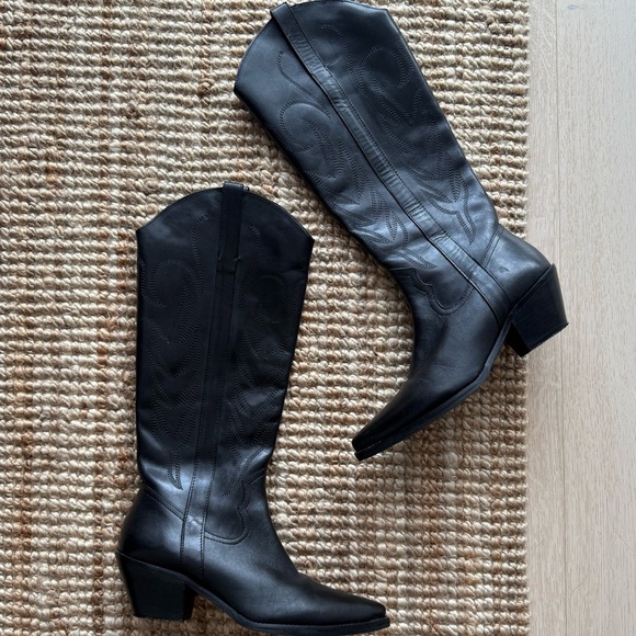 Black Matisse Agency Western Boot Size 7 *Worn Once* - Picture 2 of 7